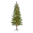 Nearly Natural 7.5ft Fairbanks Fir Christmas Tree with 350 Clear Warm LED