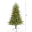 Nearly Natural 5ft New Hampshire Spruce Christmas Tree w/ 300 Warm White Lights