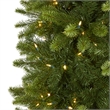 Nearly Natural 9ft Slim Virginia Spruce Christmas Tree with 750 Warm White LED