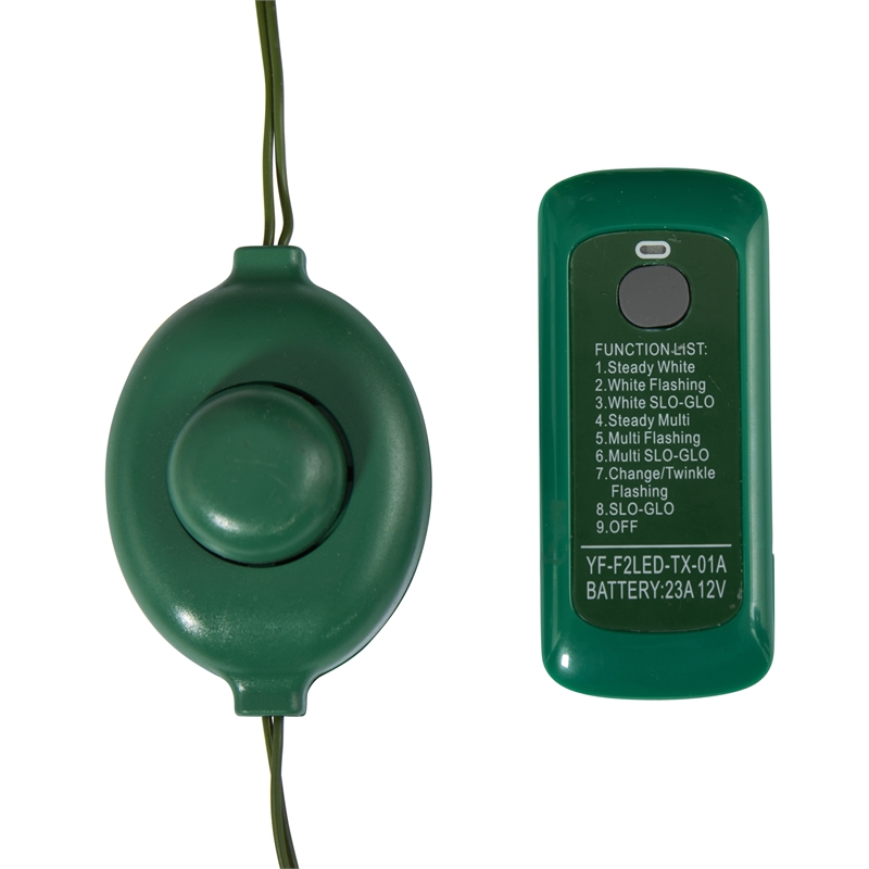 Nearly Natural 6ft Victoria Fir Christmas Tree with 250 Multi-Color LED Lights