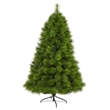 Nearly Natural 6.5ft Green Scotch Pine Artificial Christmas Tree w/350 ClearLED