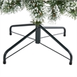 Nearly Natural 4ft Frosted Swiss Pine Christmas Tree w/100 Clear LED and Berries