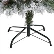 Nearly Natural 4ft Flocked White River Mountain Pine Artificial Christmas Tree