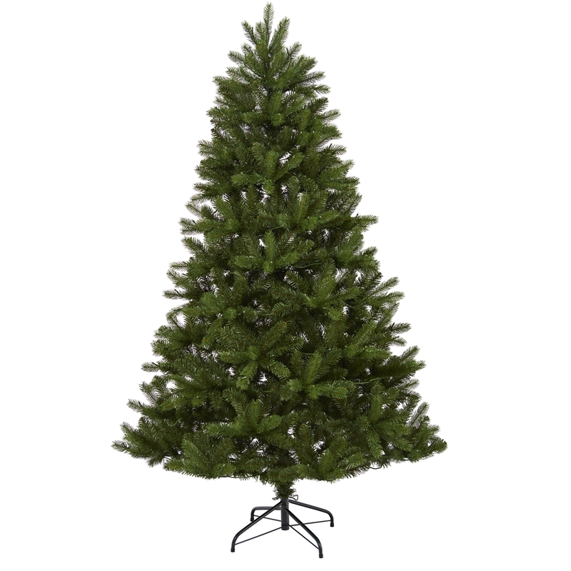 Nearly Natural 6ft New Haven Spruce Natural Look Artificial Christmas Tree