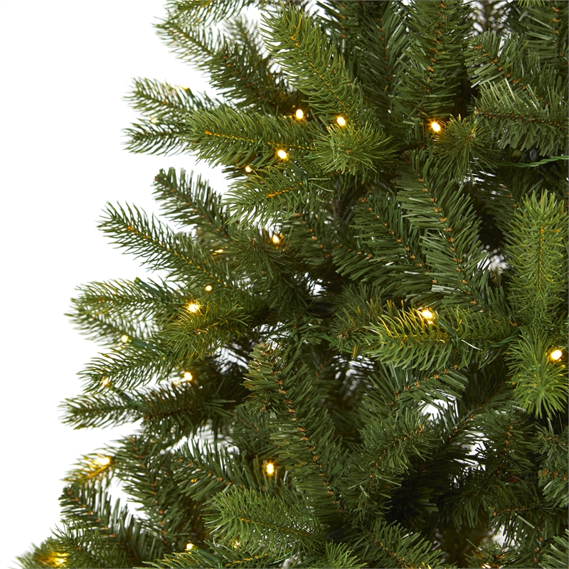 Nearly Natural 6ft New Haven Spruce Natural Look Artificial Christmas Tree