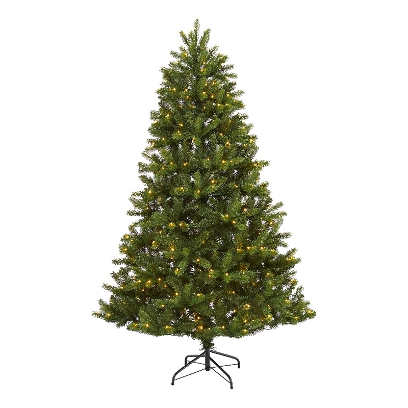 Nearly Natural 6ft New Haven Spruce Natural Look Artificial Christmas Tree