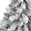 Nearly Natural 4ft Flocked Rock Springs Spruce Artificial Green Christmas Tree