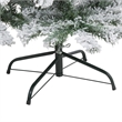 Nearly Natural 5ft Flocked Rock Springs Spruce Artificial Green Christmas Tree