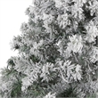 Nearly Natural 7ft Flocked Rock Springs Spruce Christmas Tree