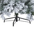 Nearly Natural 8ft Flocked Vermont Mixed Pine Christmas Tree w/ 600 LED