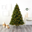 Nearly Natural 7.5ft North Carolina Mixed Pine Christmas Tree w/470 LED