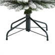 Nearly Natural 6ft Flocked Pencil Artificial Christmas Tree