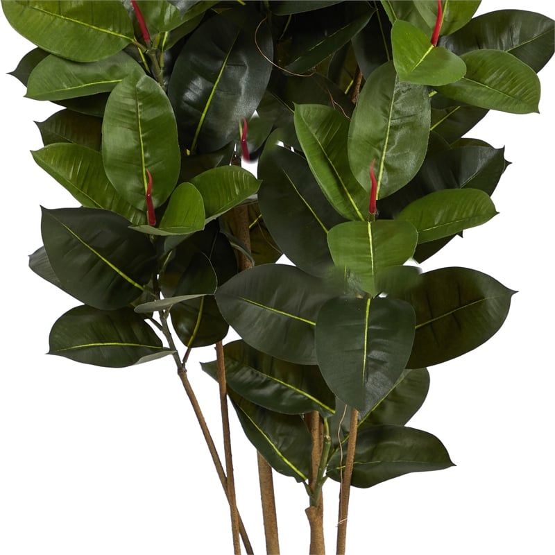 Nearly Natural 5.5ft Oak Artificial Tree UV Resistant (Indoor/Outdoor) in Green