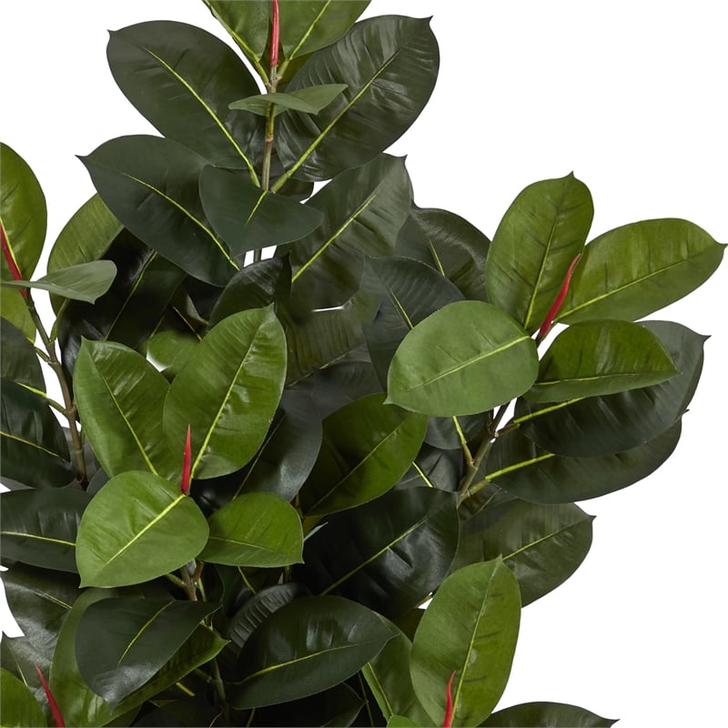 Nearly Natural 5.5ft Oak Artificial Tree UV Resistant (Indoor/Outdoor) in Green