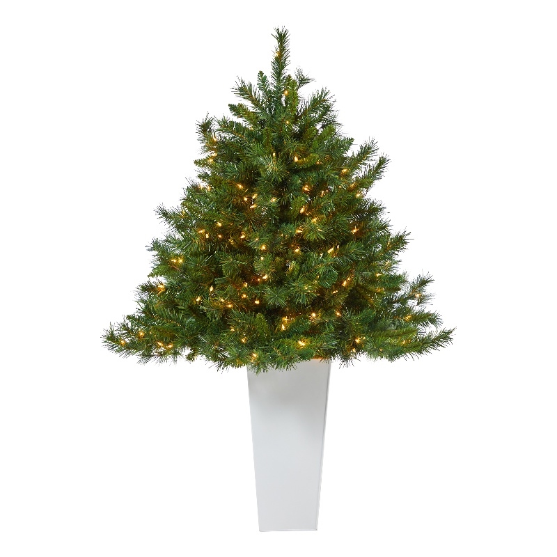 Nearly Natural 4.5ft Wyoming Mixed Pine Christmas Tree w/ 250 Clear Lights