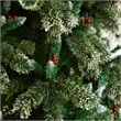 Nearly Natural 10ft Frosted Swiss Pine Christmas Tree w/ 850 Clear LED Lights