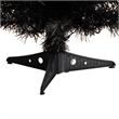 Nearly Natural 2ft Black Christmas Tree w/ 35 LED Lights 72 Bendable Branches