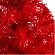 Nearly Natural 2ft Red Artificial Christmas Tree with 35 LED Lights