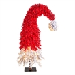 Nearly Natural 9ft Holiday Red Santa Hat Christmas Tree w/ 600 LED Multi-Color