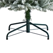 Nearly Natural 10ft Flocked Pencil Christmas Tree w/ 700 Clear Lights