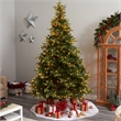 Nearly Natural 9ft North Carolina Spruce Christmas Tree w/ 750 Clear Lights