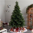 Nearly Natural 9ft North Carolina Spruce Christmas Tree w/ 750 Clear Lights