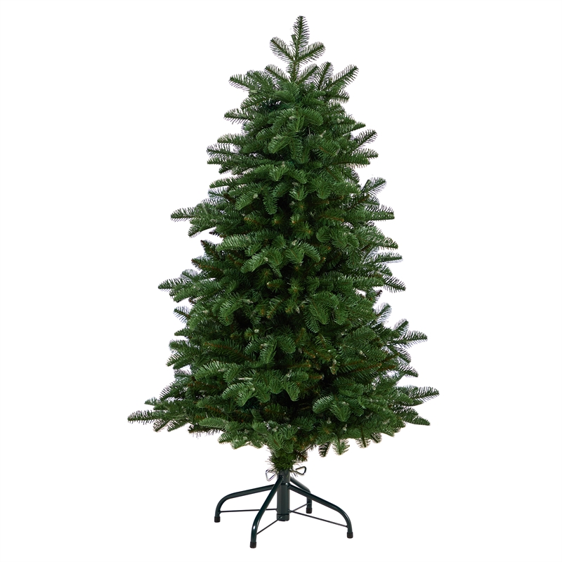 Nearly Natural 4ft South Carolina Fir Christmas Tree w/ 250 Clear Lights