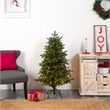 Nearly Natural 4ft South Carolina Fir Christmas Tree w/ 250 Clear Lights