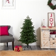 Nearly Natural 4ft South Carolina Fir Christmas Tree w/ 250 Clear Lights