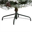 Nearly Natural 7.5ft Flocked Alaskan Pre-Lit Christmas Tree 350 LED Lights