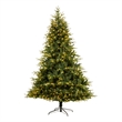 Nearly Natural 8ft Colorado Mountain Fir Natural Look Christmas Tree w/ 700 LED