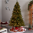 Nearly Natural 7.5ft Vermont Spruce Christmas Tree w/ 650 Color Changing