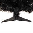 Nearly Natural 3ft Black Christmas Tree w/ 50 LED Lights 118 Bendable Branches
