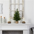 Nearly Natural 2ft Artificial Christmas Tree in Decorative Basket