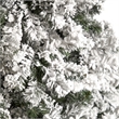 Nearly Natural 10ft Flocked West Virginia Fir Green Christmas Tree