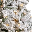 Nearly Natural 10ft Flocked White River Mountain Pine Christmas Tree