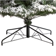 Nearly Natural 9ft Flocked Vermont Mixed Pine Christmas Tree w/ 650 LED Lights