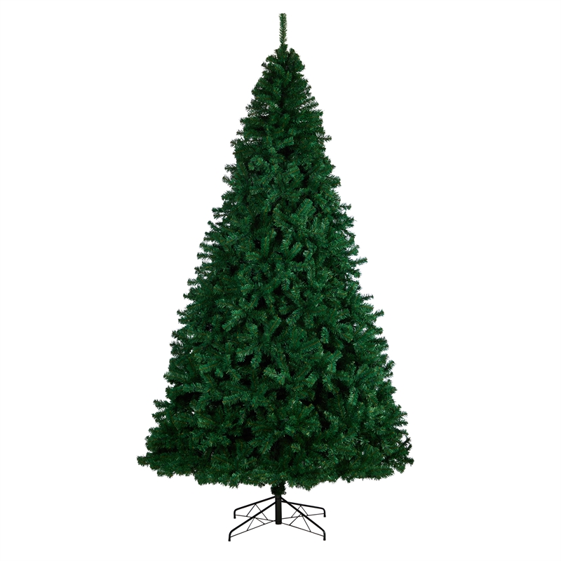 Nearly Natural 10ft Northern Tip Christmas Tree w/ 800 Clear LED Lights