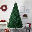 Nearly Natural 10ft Northern Tip Christmas Tree w/ 800 Clear LED Lights