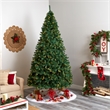 Nearly Natural 10ft Northern Tip Christmas Tree w/ 800 Clear LED Lights