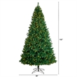 Nearly Natural 11ft Northern Tip Christmas Tree w/ 1000 Clear LED Lights