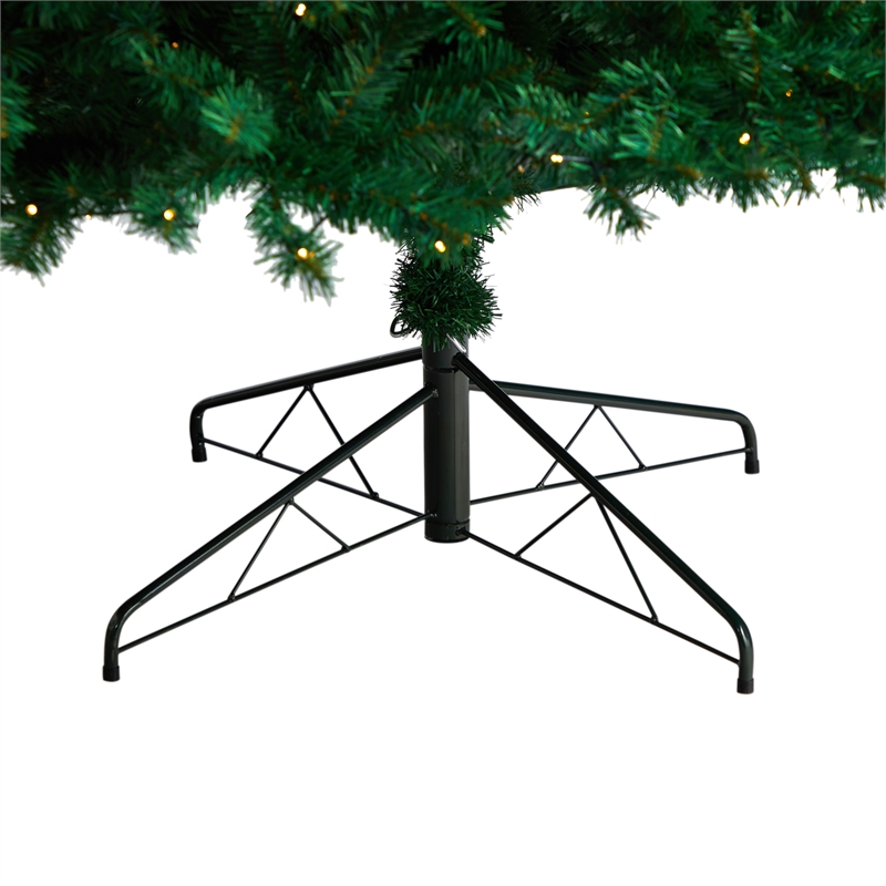 Nearly Natural 11ft Northern Tip Christmas Tree w/ 1000 Clear LED Lights