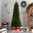 Nearly Natural 8.5ft Slim Colorado Mountain Spruce Christmas Tree