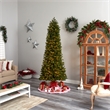 Nearly Natural 8.5ft Slim Colorado Mountain Spruce Christmas Tree
