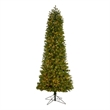 Nearly Natural 8.5ft Slim Colorado Mountain Spruce Christmas Tree