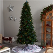 Nearly Natural 8.5ft Montana Mountain Fir Christmas Tree w/ 800 Multi Color LED