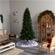 Nearly Natural 8.5ft Montana Mountain Fir Christmas Tree w/ 800 Multi Color LED