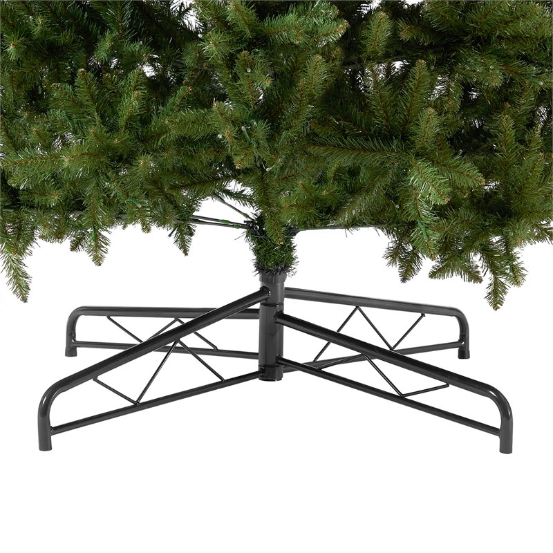 Nearly Natural 13ft Slim Green Mountain Pine Green Christmas Tree