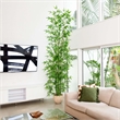 Nearly Natural 11ft Artificial Green Bamboo Tree in Green