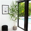 Nearly Natural 7ft Artificial Birch Tree with Real Touch Leaves in Green